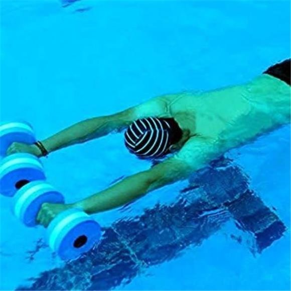Sports Aquatic Exercise Dumbbells Aqua Fitness Barbells Exercise Hand Bars-Set - Picture 4 of 4